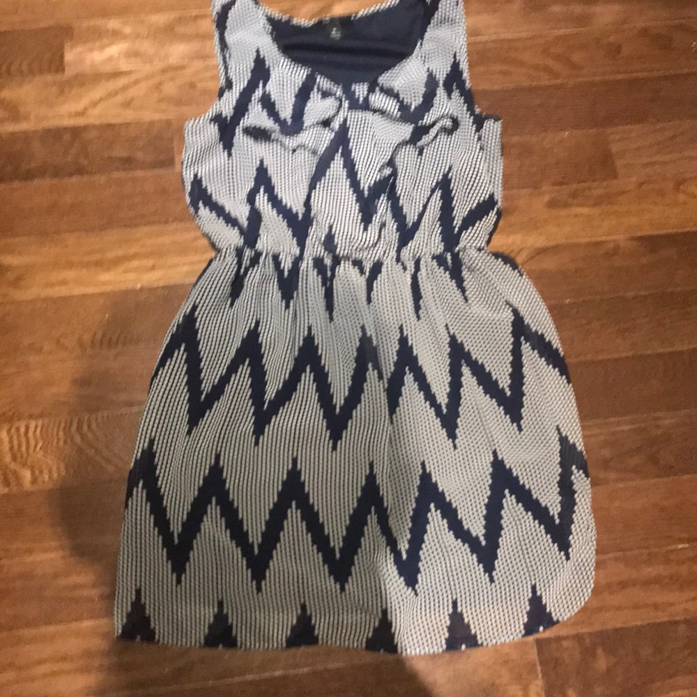 Navy bow sundress